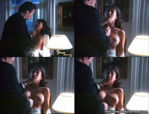 Rochelle Swanson Desk Topless Female Gorgeous Actress Sexy