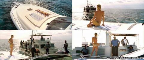 Ashley Scott Nude Sexy Scene Into The Blue Boat Topless Cute