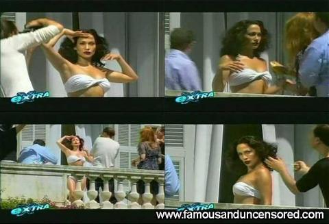 Jennifer Lopez Extra Fashion Balcony Photoshoot Bikini Sexy
