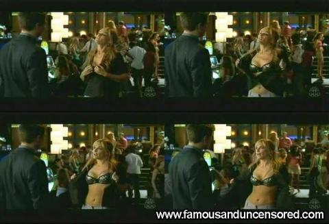 Molly Sims Las Vegas Flashing Shirt Bra Gorgeous Beautiful