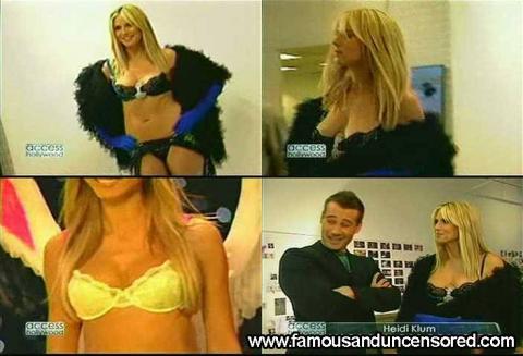 Heidi Klum Nude Sexy Scene Access Hollywood Interview Bra Hd