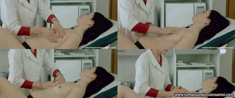 Sophie Seferiades Nathalie Doctor Table Topless Posing Hot