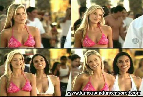 Candace Kroslak Csi Miami Ocean Bikini Babe Posing Hot Cute