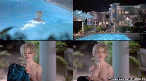 Anna Levine Outside The Law Skinny Dipping Skinny Pool Babe