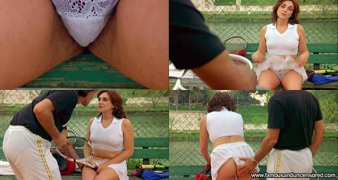 Silvia Rossi Fallo Tennis Bench Teasing Private See Through