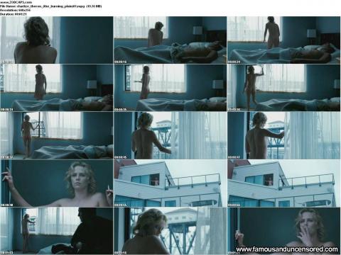 Charlize Theron The Burning Plain Shirt Nude Scene Celebrity