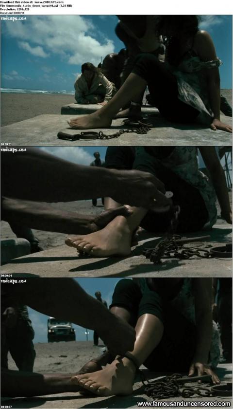 Mila Kunis Boot Camp Feet Close Up Gorgeous Babe Posing Hot