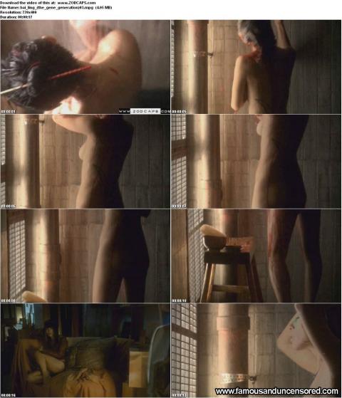 Bai Ling Shower Nice Posing Hot Famous Female Doll Gorgeous