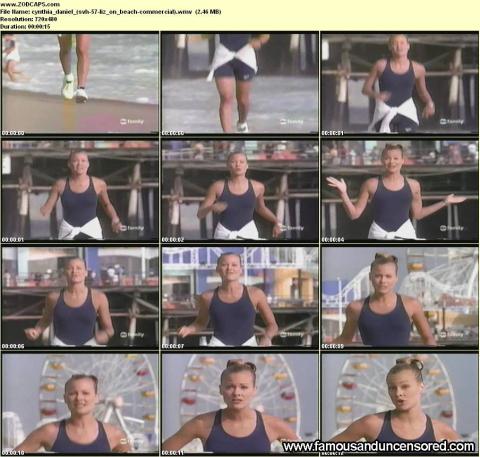 Cynthia Daniel Commercial Beach Athletic Posing Hot Actress