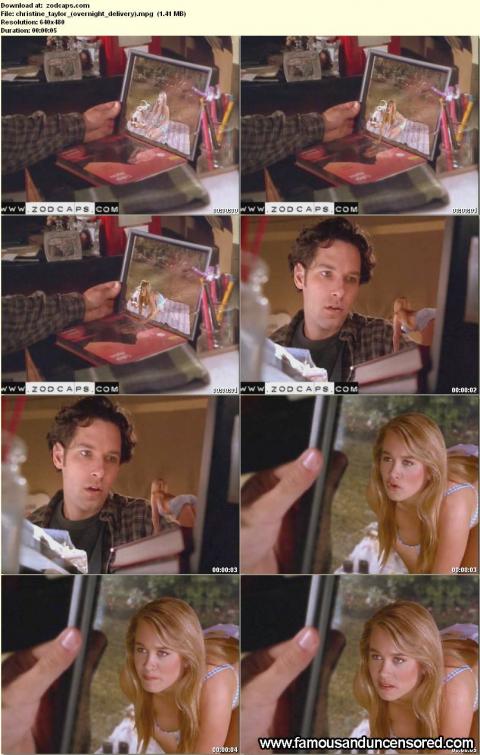 Christine Taylor  nackt