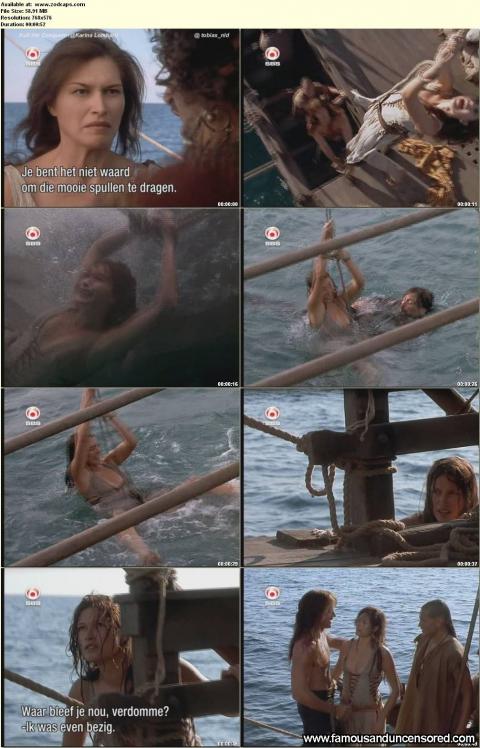 Karina Lombard Nude Sexy Scene Tied Up Wet Gorgeous Actress