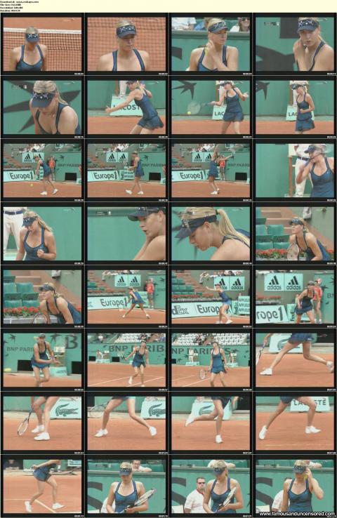 Maria Sharapova Nude Sexy Scene Tennis Legs Posing Hot Babe