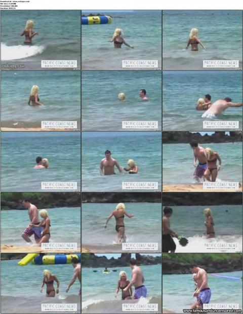 Elisha Cuthbert Hawaii Beach Paparazzi Bikini Celebrity Sexy