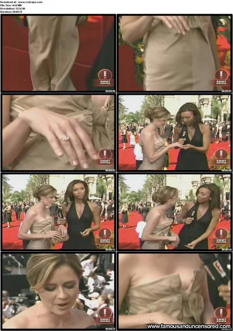 Jenna Fischer Red Carpet Car Actress Nude Scene Beautiful Hd