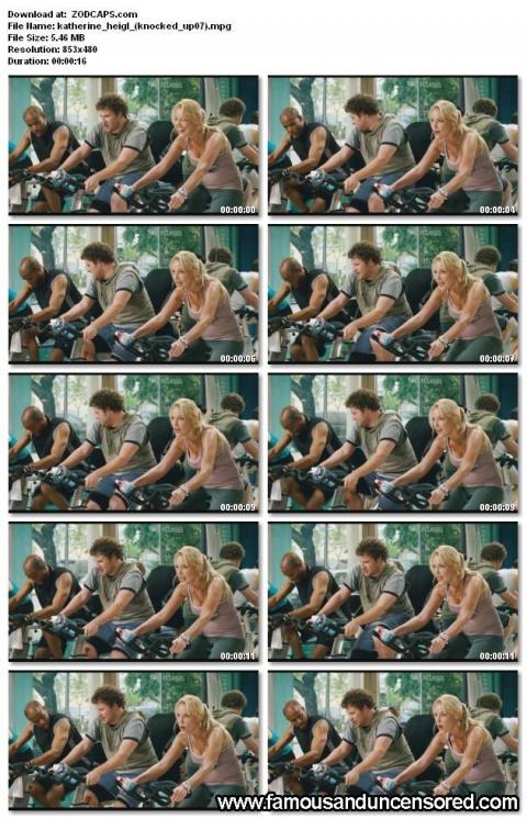 Katherine Heigl Knocked Up Bike Famous Cute Posing Hot Sexy