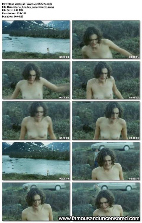 Lena Headey Nude Sexy Scene River Topless Nude Scene Famous
