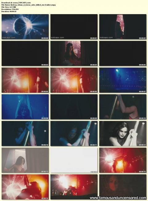 Lindsay Lohan I Know Who Killed Me Stripper Movie Celebrity