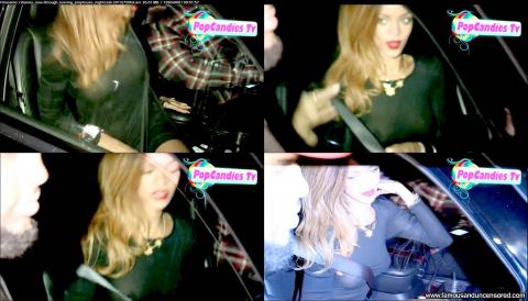 Rihanna See Through Paparazzi Shirt Hat Car Bra Nude Scene