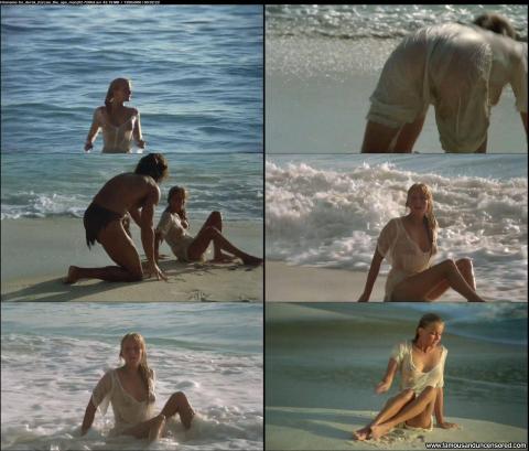 Bo Derek Tarzan The Ape Man Ocean See Through Beach Nice Hat