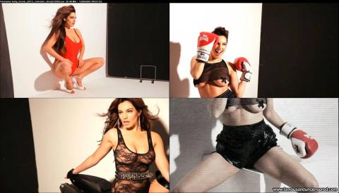 Kelly Brook Calendar Videos See Through Bar Stunning Actress