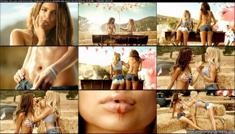 Emily Ratajkowski Nude Sexy Scene Commercial Shorts Hat Ass