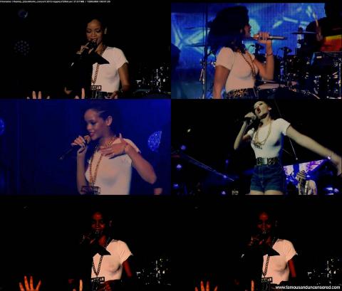 Rihanna Live Performance Shirt Celebrity Actress Beautiful