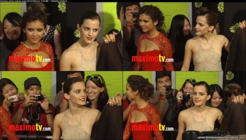 Emma Watson Red Carpet Car Nude Scene Celebrity Posing Hot