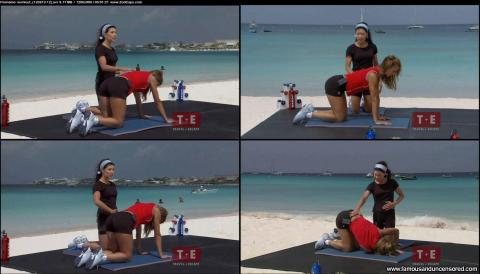 Workout Spandex Shorts Spa Beach Famous Actress Beautiful Hd