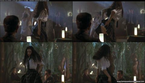 Mia Kirshner Exotica Private Schoolgirl Stripping Skirt Nice