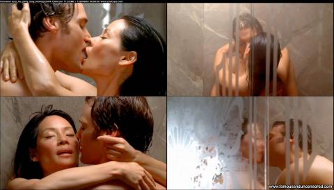 Lucy Liu Dirty Sexy Money Wet Shower Famous Celebrity Female