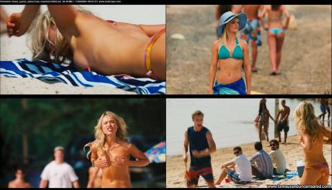 Mena Suvari Nude Sexy Scene Tanned Beach Topless Bikini Babe