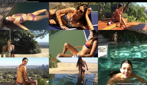 Kendall Jenner Daughter Swimsuit Pool Photoshoot Bikini Babe