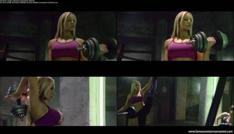 Candice Hillebrand Tekken Train Gym Sport Bra Posing Hot Hd