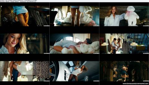 Rosie Huntington Nude Sexy Scene Long Legs Upskirt Skirt Car