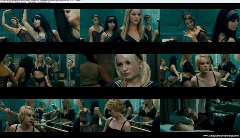Emily Browning Sucker Punch Innocent Stockings Legs Actress