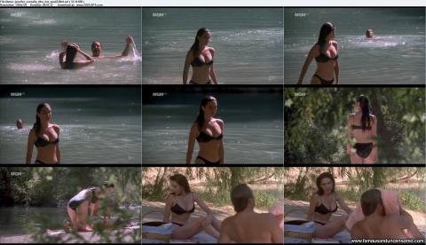 Jennifer Connelly The Hot Spot Wet Beach Bikini Posing Hot