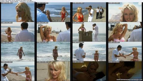 Anita Blonde Movie Porn Photoshoot Beach Bed Bikini Gorgeous