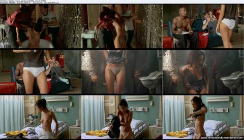 Thandie Newton Nude Sexy Scene Hospital See Through Topless