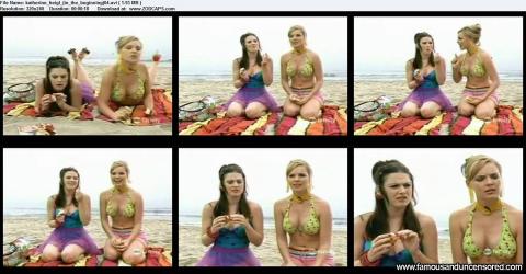 Katherine Heigl Busty Bus Beach Bikini Beautiful Celebrity