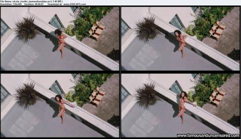 Nicole Trunfio Somewhere Balcony Bikini Nude Scene Actress