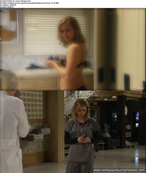 Brianna Brown Nude Sexy Scene General Hospital Hospital Cute