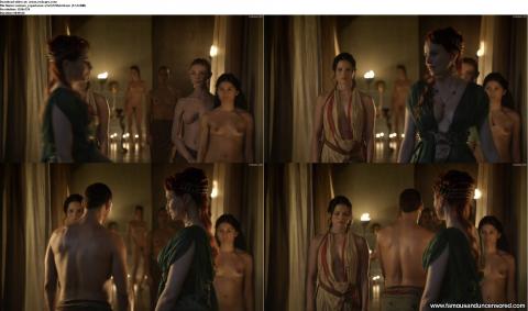 Various Spartacus Slave Topless Famous Beautiful Nude Scene