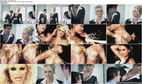 Pamela Anderson Commercial Milk Crazy Fantasy Bus Bikini Hd