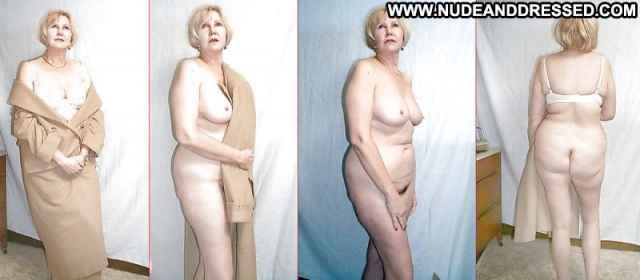 Several Amateurs Granny Nude Softcore Dressed And Undressed