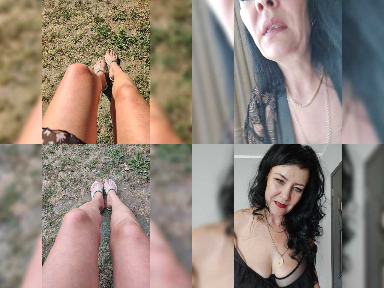 Cam Model -Olga- Brunette Blowjob Bdsm Enjoying Mature Medium Boobs Smoking  pic