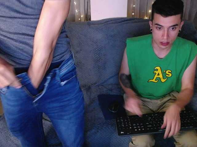 TomandDominik Ball Licking Masturbation Speaks Spanish Stripping