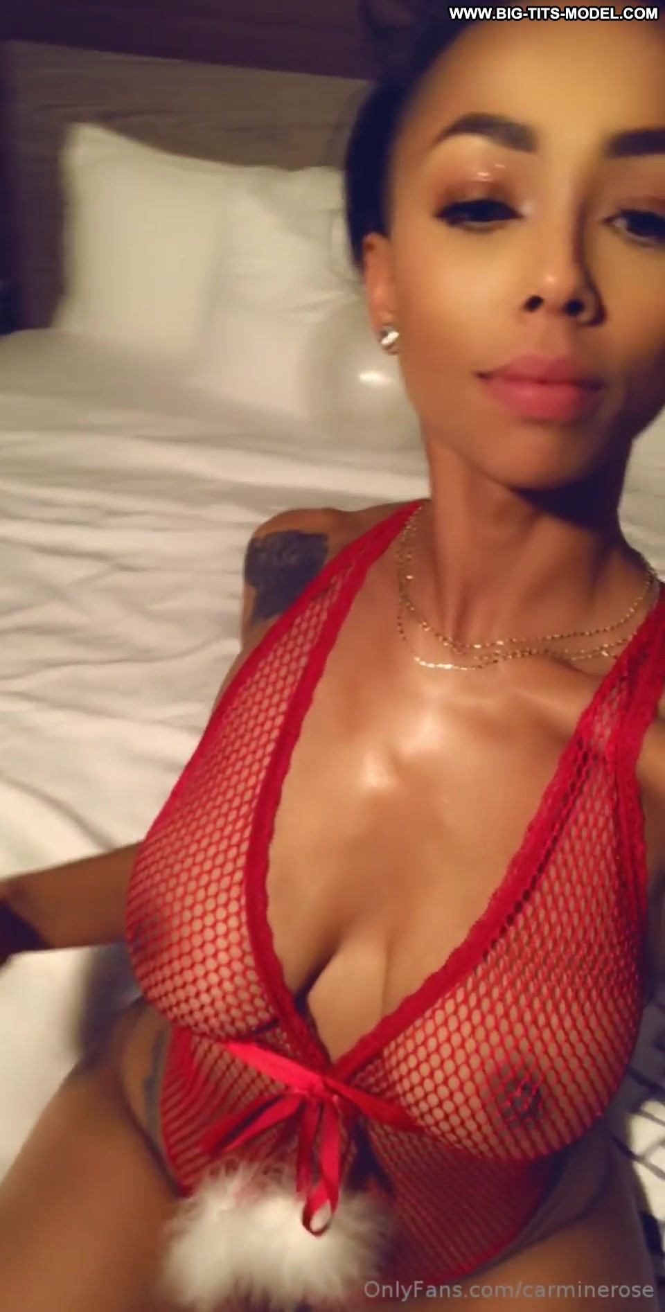 Carmine Rose Ebony Onlyfans Instagram Clip Girl Sex Mega Busty Black