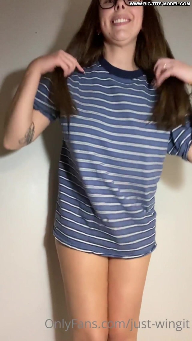 Just Wingit Blonde Straight Cute Girl Model Clip Instagram Busty Girl