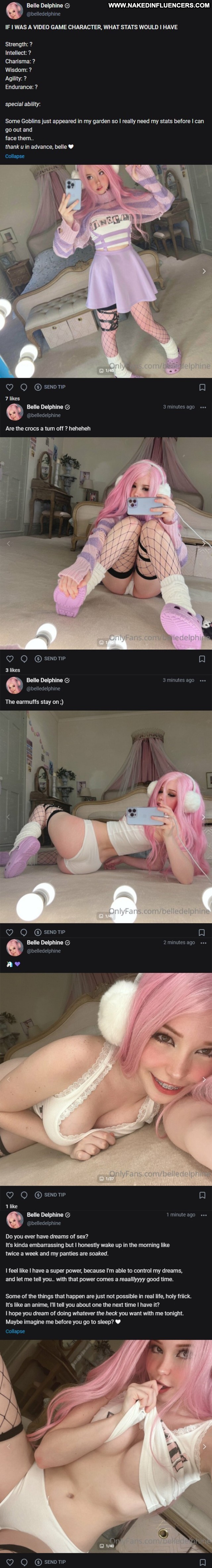 Belle Delphine Small Ass Purple Straight Xxx Onlyfans Influencer Pornstar