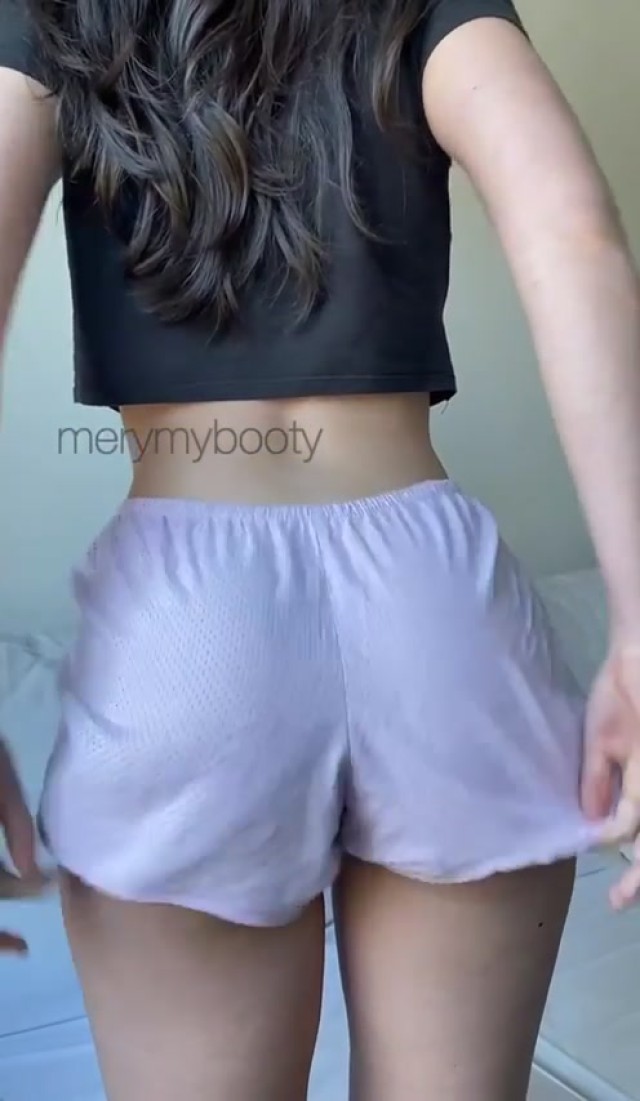 Merymybooty Way My Ass Sex Hot Cute Xxx Influencer Ass My Way Shorts